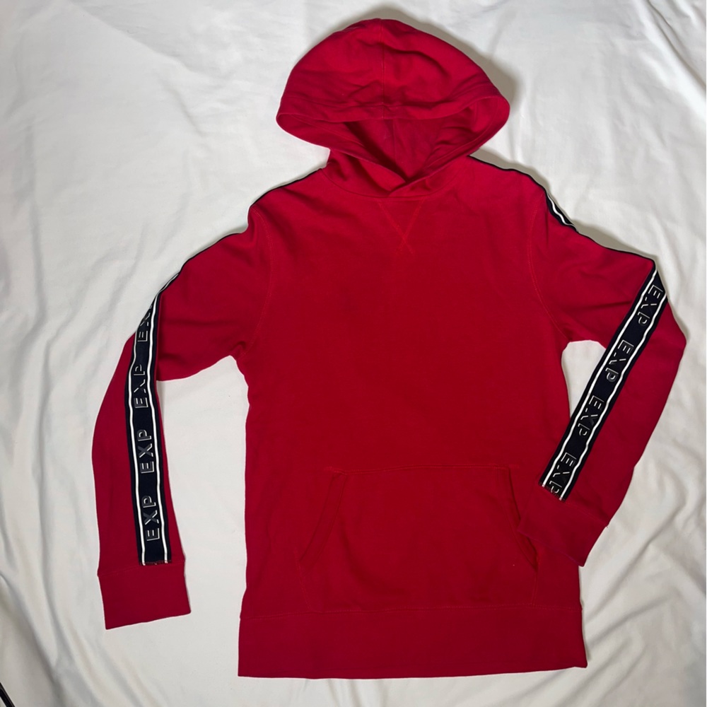 Express Red Hoodie Size S/P